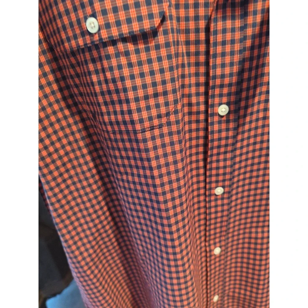 Men's NWT Field & Stream SS Performance Gingham Red Blue XXL 2XL Light‎ Fishing